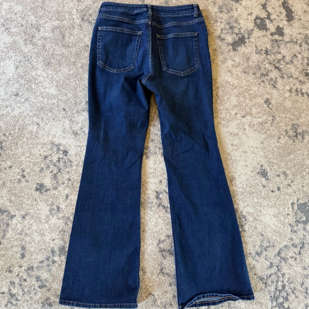 Divided Dark Blue Flare Jeans - Picture 4 of 4
